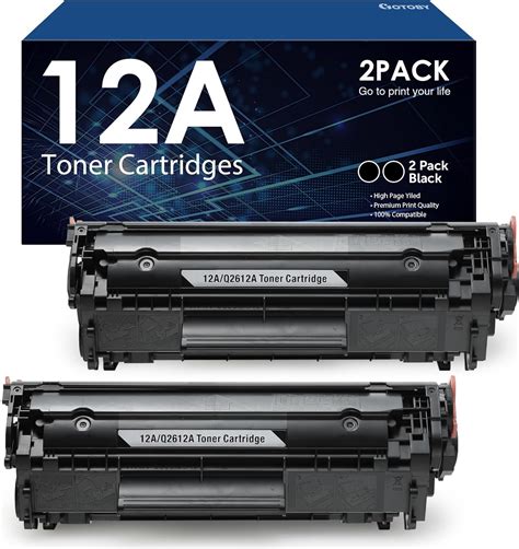 laser toner cartridge amazon|HP 12A (Q2612A) Black Original Toner Cartridge.